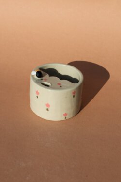mini bee travel cup